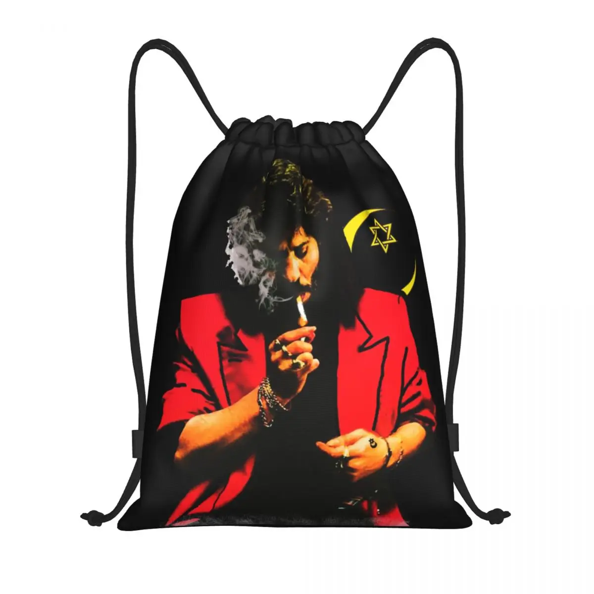 Camaron De La Isla Zaino Con Coulisse Borse Isola Leggera Gamberetti Flamenco Cantante Palestra Sport Sacks Sacks Per Viaggiare