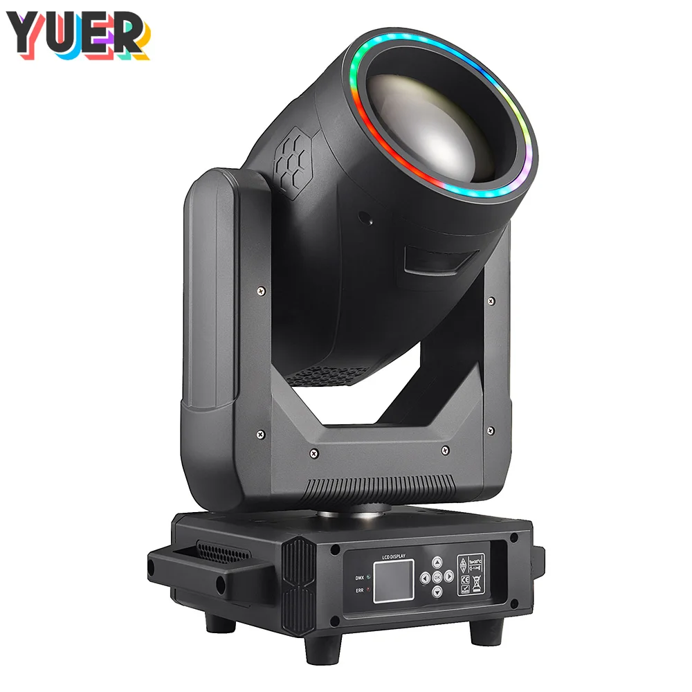 Haz de iluminación profesional con cabezal móvil Dj Disco 17R bombilla 350w iluminación de escenario Arco Iris efecto de enfoque escarchado punto estroboscópico de lavado Gobo