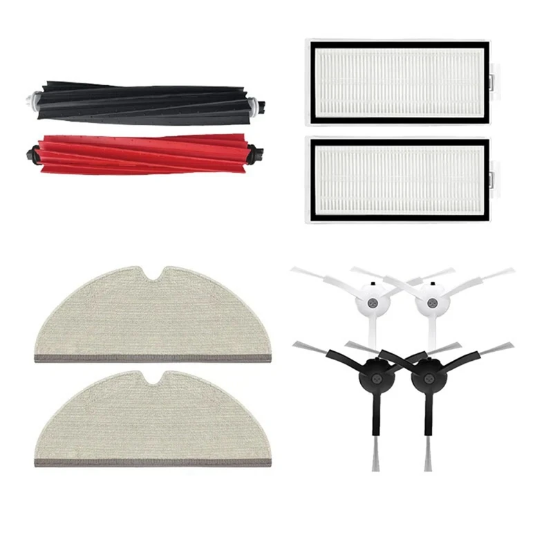 

Швабра с роликовой щеткой, пылесборники с фильтром Hepa для Roborock Q8 Max / Q8 Max + запчасти для робота-пылесоса