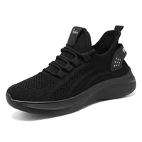 Women Casual Shoes 2025 Hot Sale Breathable Air Mesh Slip-on Female Sock Footwear Outdoor Women Sneakers Thick Bottom Platforms - Image 5