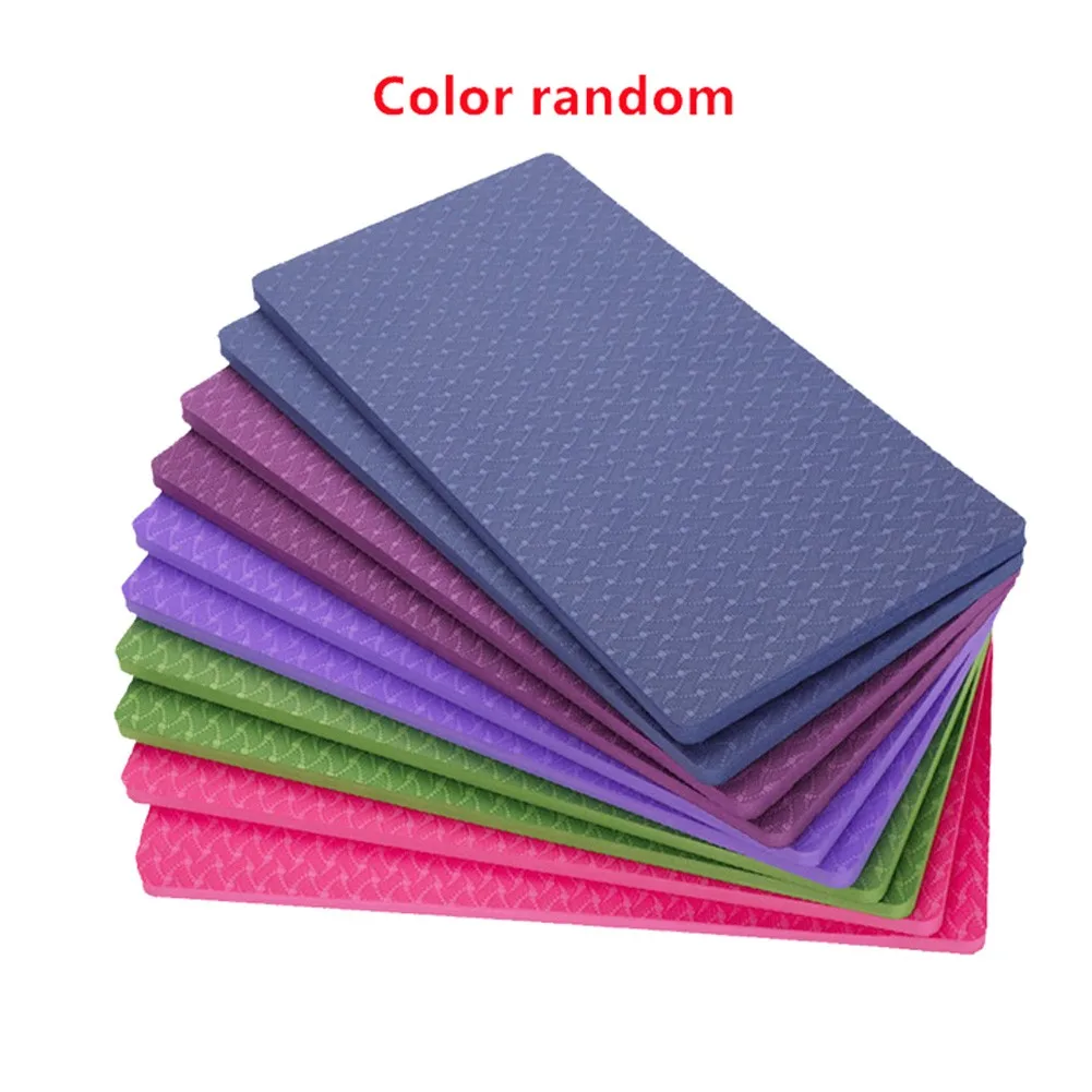Yoga Mats Fitness Yoga Knee Pad Cushion Soft Thick Gym Fitness Exercise ...