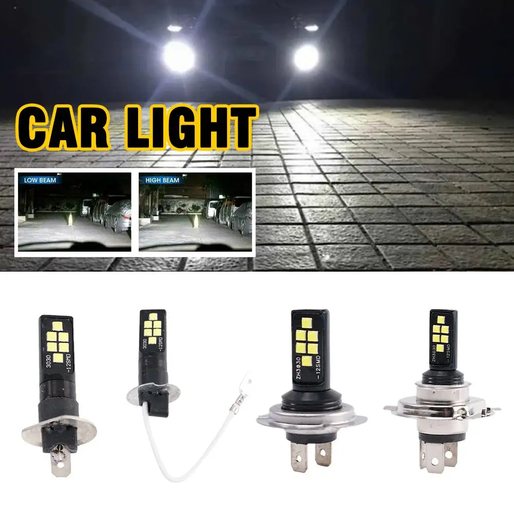

Автомобильные светодиодные фары H4 H7 H8/h11 Hb3/hb4 3030 12 Combo Led для фар Комплект ламп G4k5