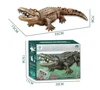 2.4G Raido RC Simulation Crocodile Model SpeedBoat Waterproof Long Battery Life Remote Control Boat Children's Water Toys Gift 6