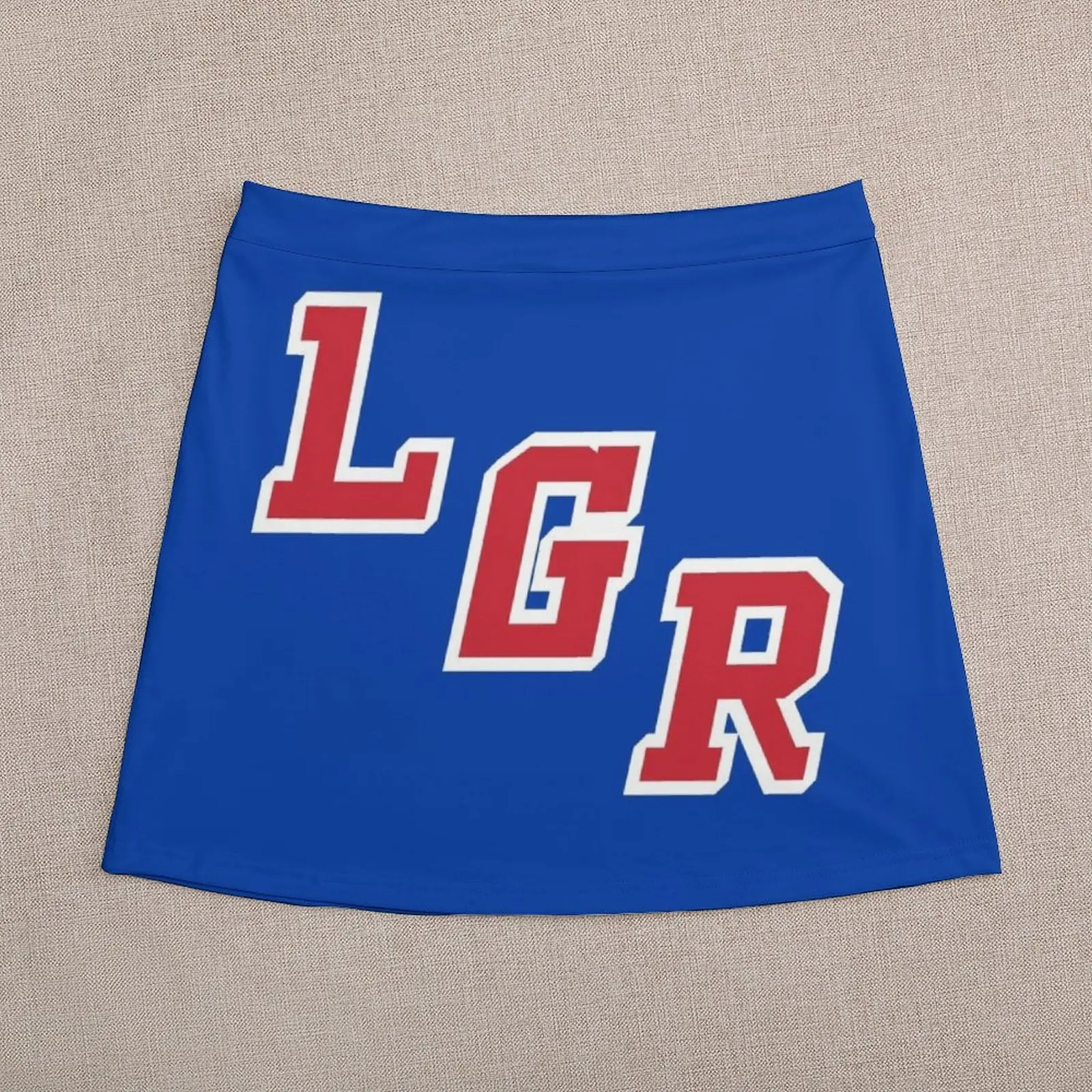 LGR - Blue Mini Skirt skirt skirt Woman short