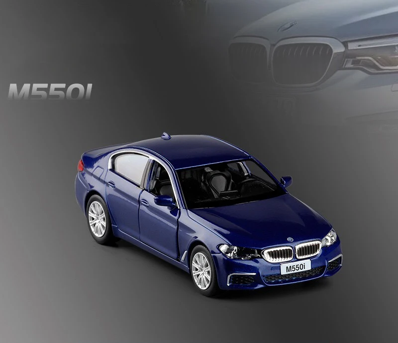 RMZ B-M-W M5 M550i 1:32 Cast Metal Model