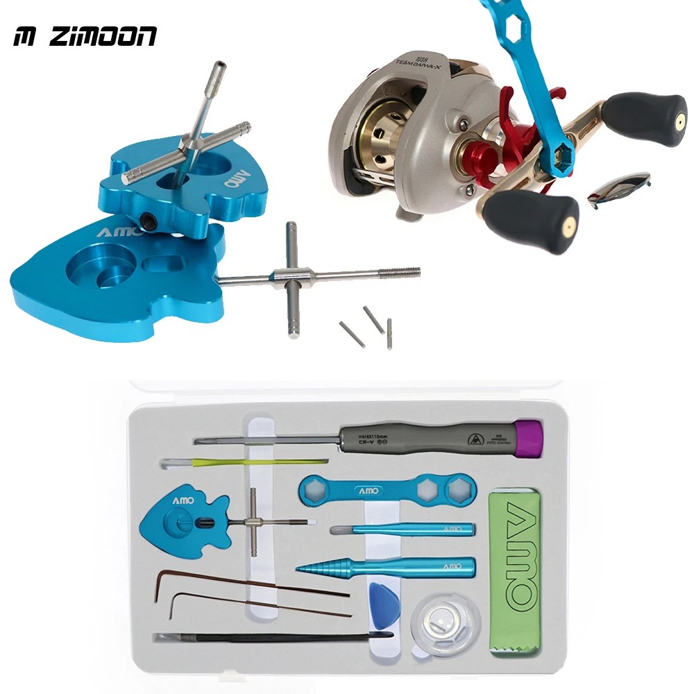 DIY Fishing Reel Repair Kit Removal Ball Aluminium Alloy Bearing