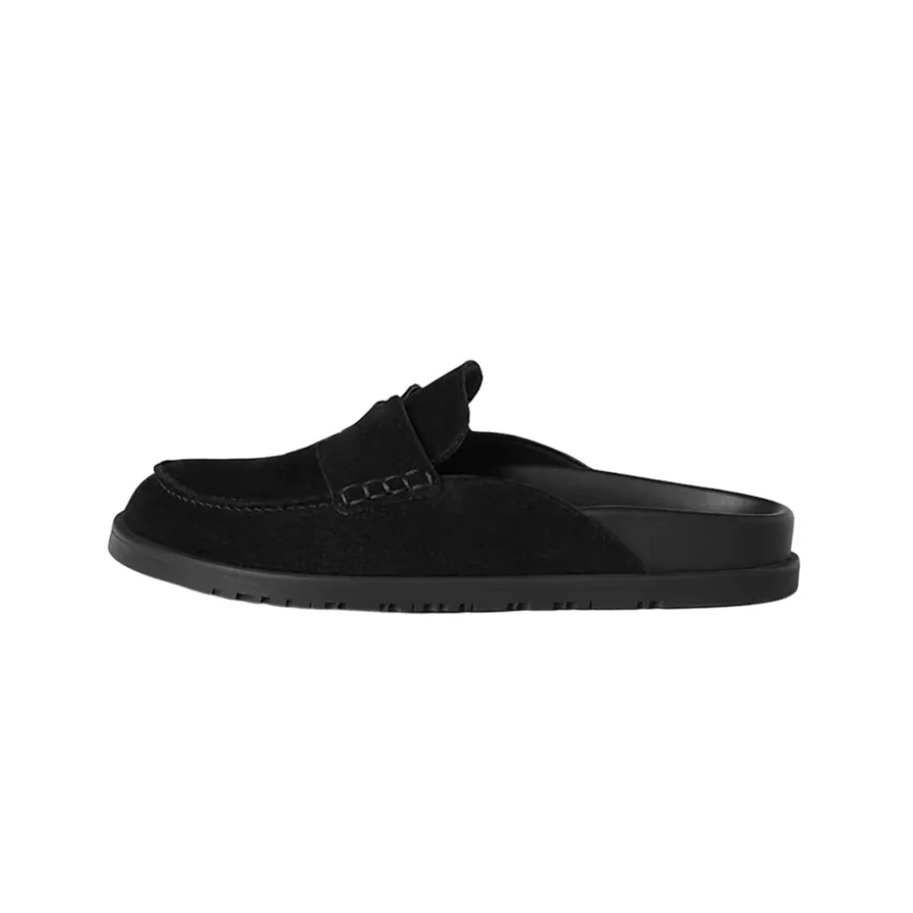 

NIGO Men's Slippers Leather Mule Shoes #nigo94151
