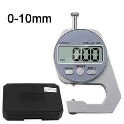 Precision Electronic Thickness Gauge - Digital Micrometer for Paper, Cloth, and Thin Metal - 0.01mm Accuracy (Spike)