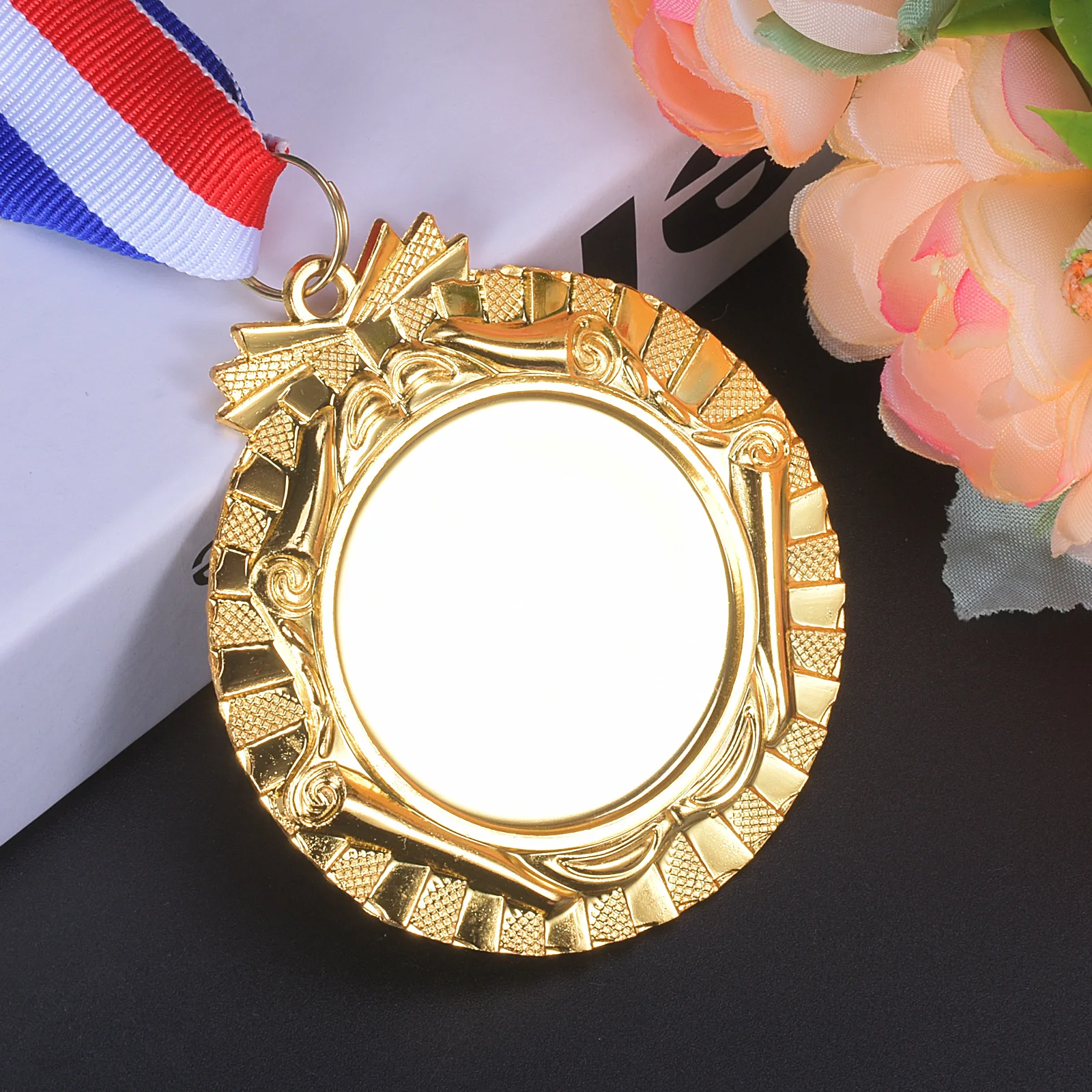 65MM Gold Silver Bronze Metal Award Medals Game Medals Sports Competition Winner Souvenir for Sport Company Anniversaries