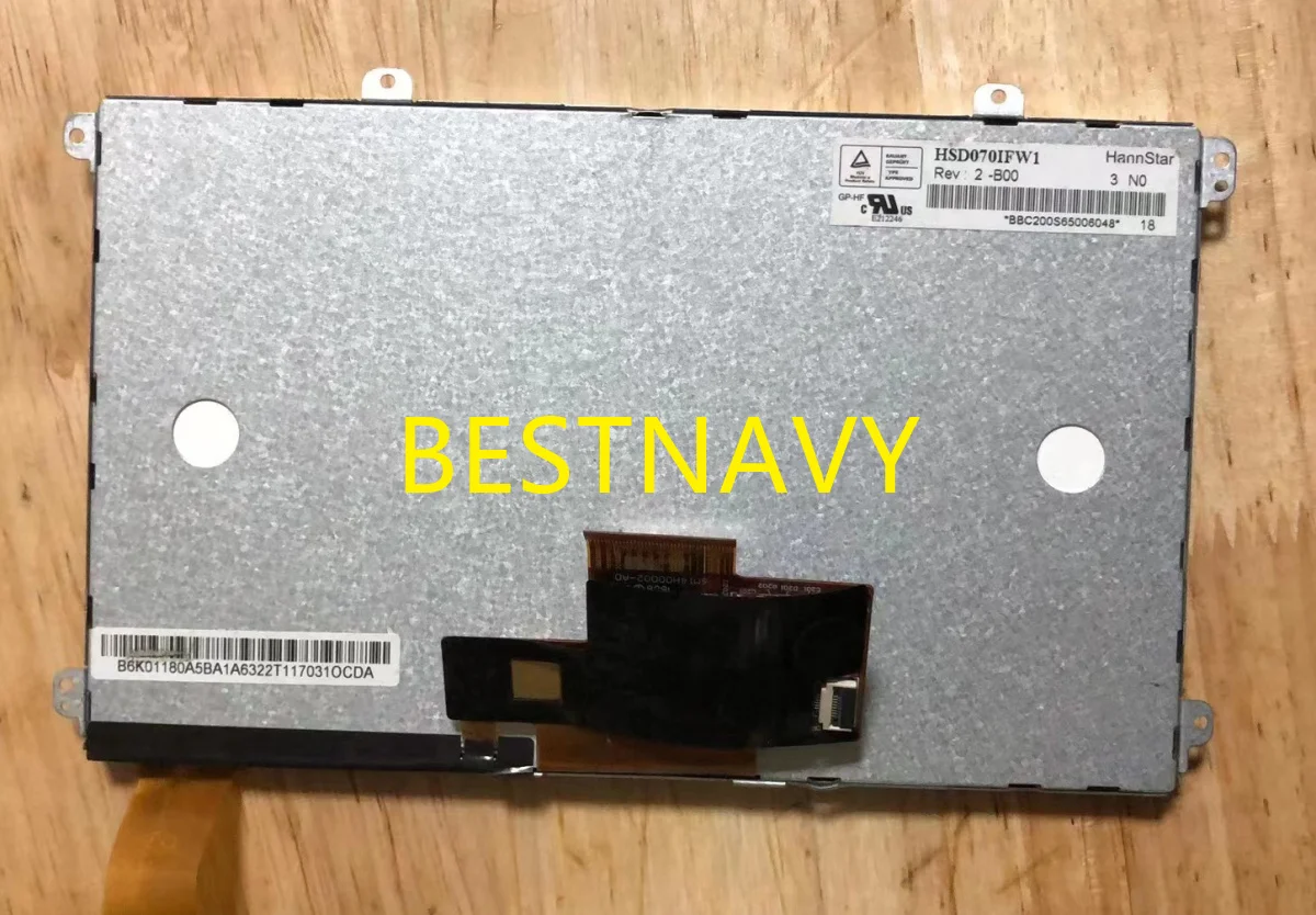 ڵ ߾  GPS ׺̼ LCD ũ ÷ г,  7 ġ 40  HSD070IFW1-B10 B00 7214H60275-B5