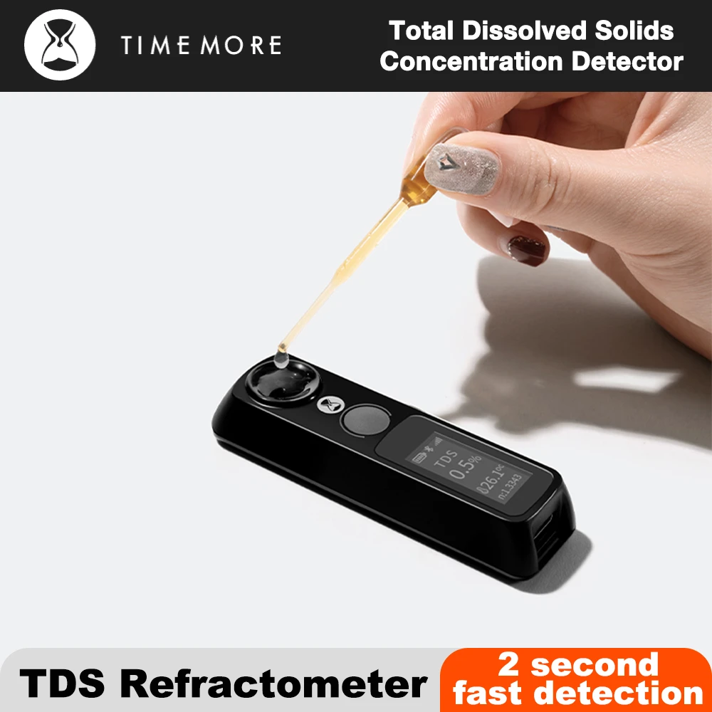 Timemore Digital Refractometer Tds Measure Coffee Espresso Total