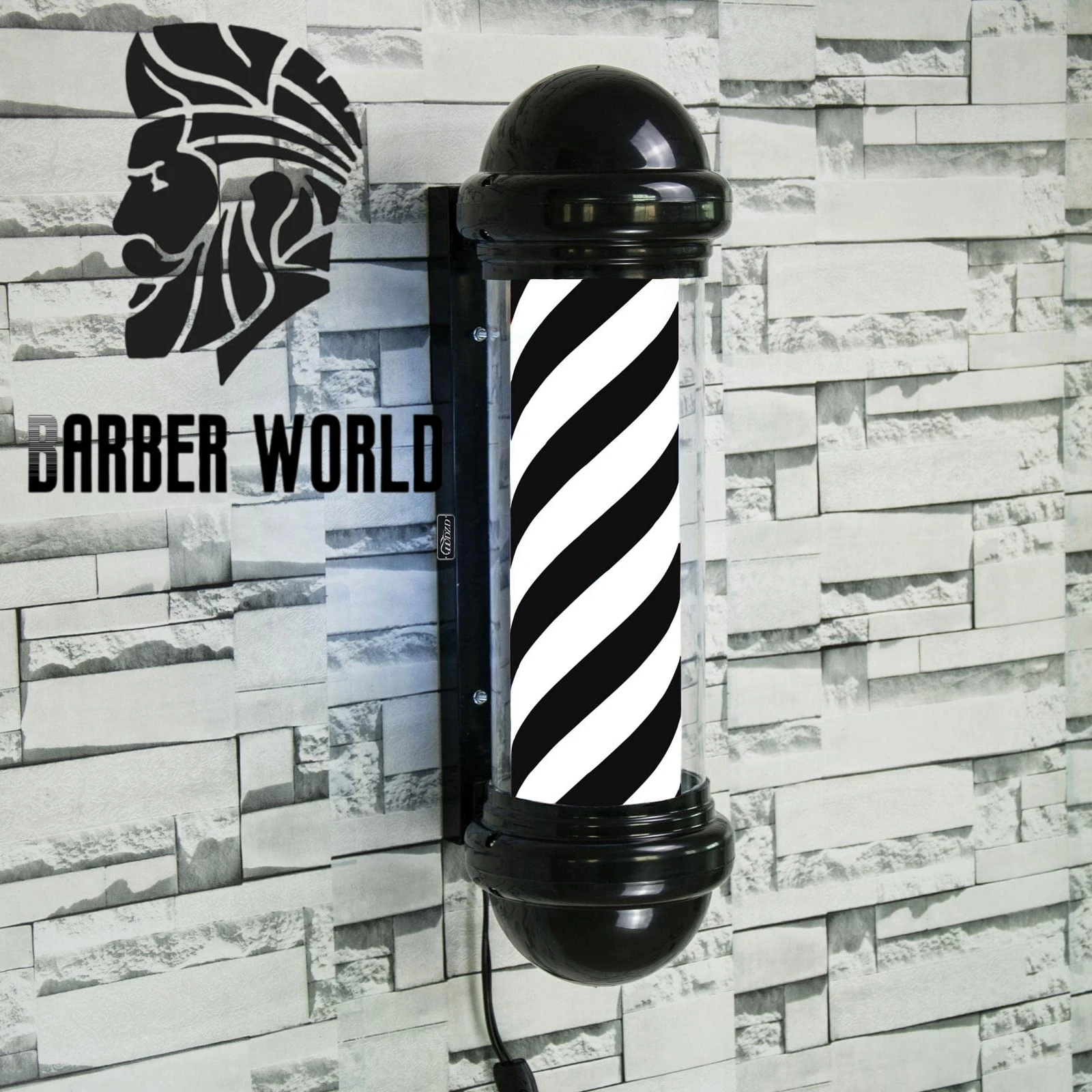 29'' Barber Pole Light Hair Salon Barber Shop Open Sign Rotating LED Strips IP54 Waterproof Save Energy Wall Mount Light far infrared heater 600w 1000 600mm wall mounted heating panel carbon crystal office indoor electric energy saving warm ic 600