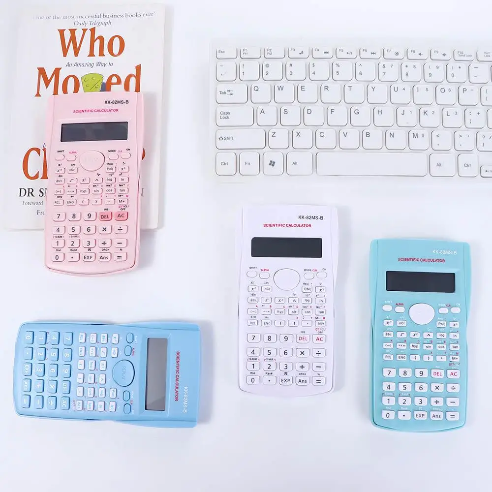 사무실 계산기 240 기능 전자 고정 공학 과학 계산기, 숫자 계산기 기능 계산기..