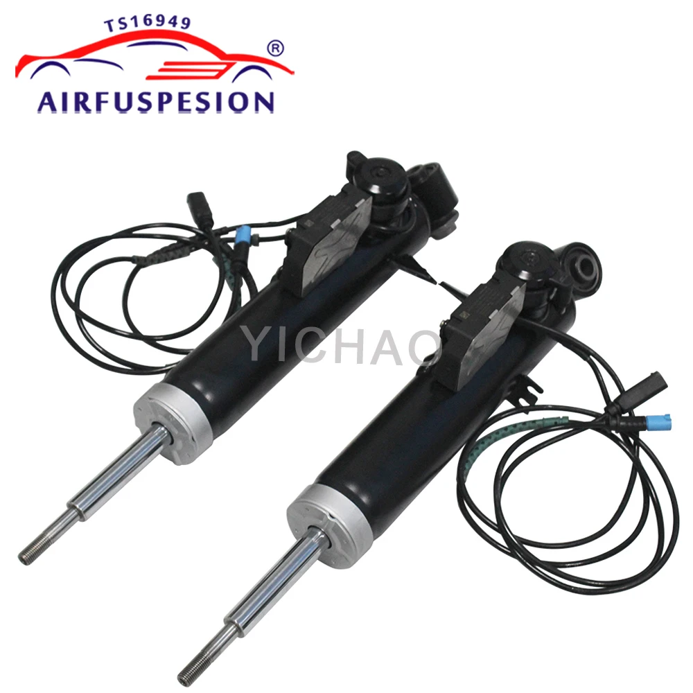 BMW X5 E70 X6 E71용 후방 에어 서스펜션 쇼크 업소버 스트럿 2개 (VDC 센서 포함) 37126788765 37126788766 (중국형)