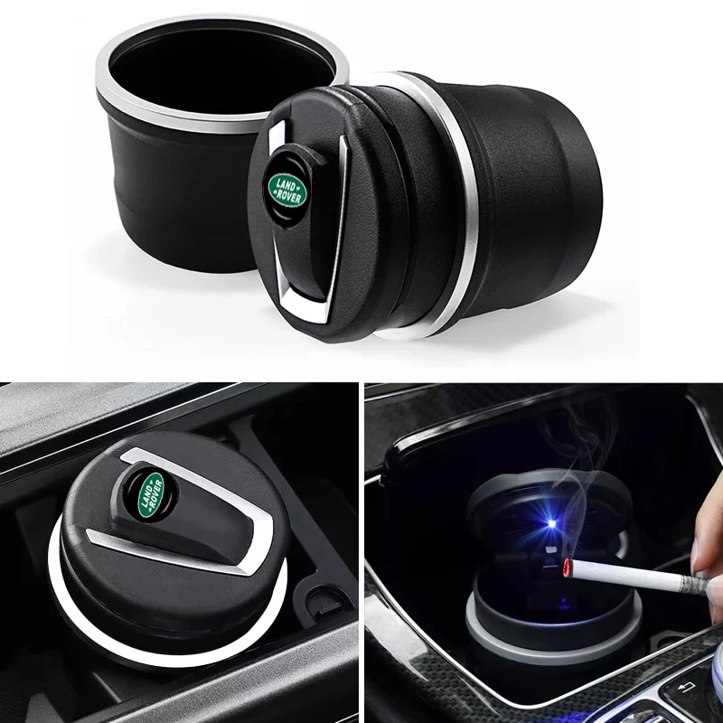 Posacenere Multifunzionale Per Auto Accessori Per Auto Con Luce A Led Per Land Rover Range Rover Discovery 3 4 Freelander Discovery Evoque Svr