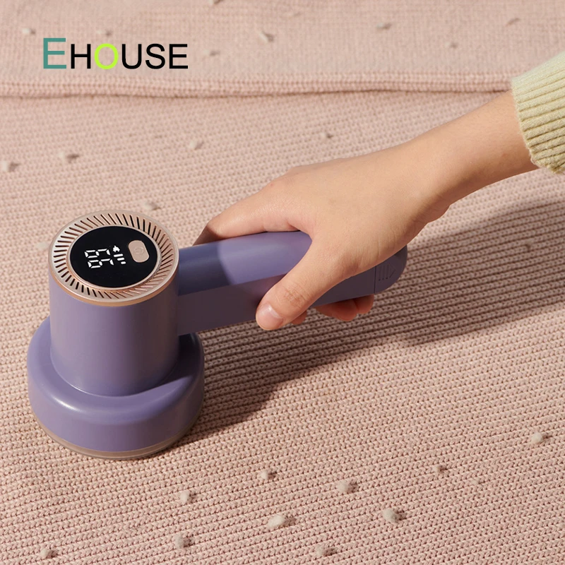 

Portable Electric Lint Remover LED Digital Display USB Rechargeable Lint Trimmer Hairball Shaver for Sweater Couch Cloth Carpet