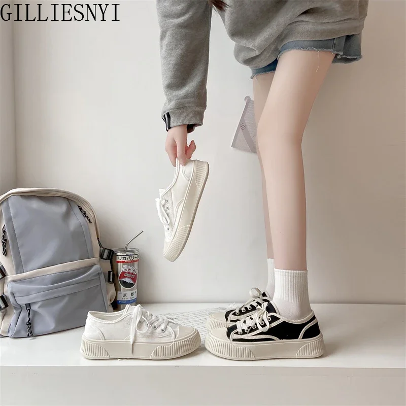 Canvas Shoes for Woman 2024 Summer New Fashion Women Casual
