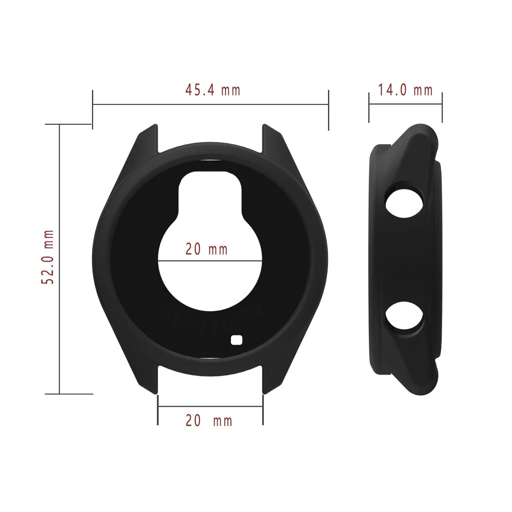 Soft Silicone Shockproof Protective Case with Anti-Scratch Bumper
