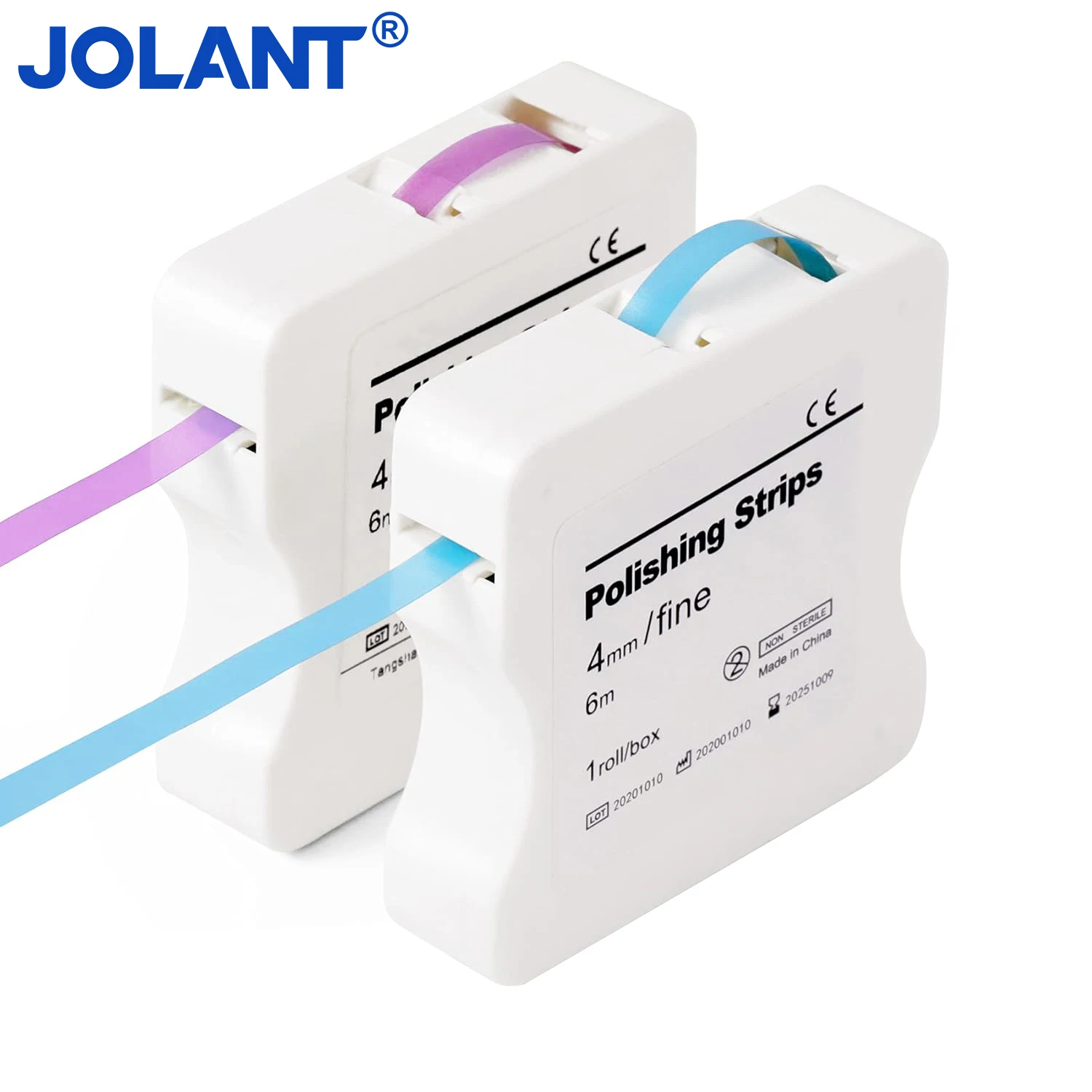 JOLANT Dental Polishing Strip Roll 4mm Resin Tooth Grinding Sanding Teeth Whitening Dental Tool Dentist Material