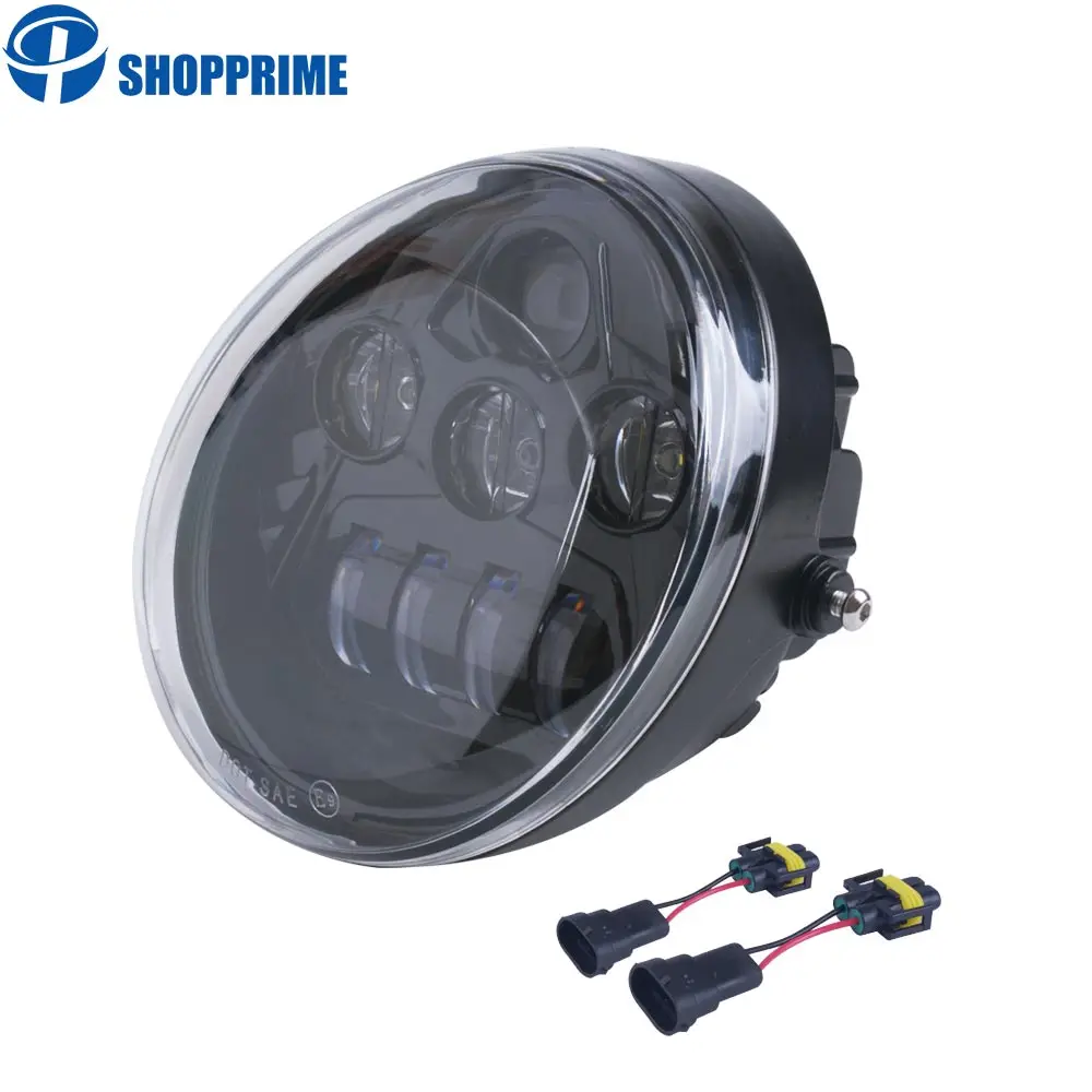 Per V Rod Vrscf Vrsc Vrscr 2002-2017 60W Vrod Led Faro Anteriore Hi/Low Beam Faro Moto