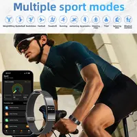 LIGE New Smart Bracelet Ultra-thin Heart Rate Blood Oxygen Sleep Monitoring Waterproof Smart Watch Sports Women Men Smart Band - Image 3