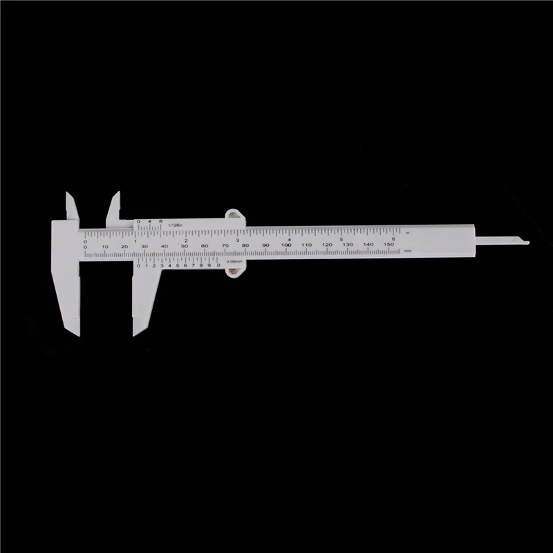 Description Picture 3 of item3/6Inch 80/150mm 0.05mm Measuring Instrument Vernier Calipers Plastic Ruler Sliding Gauge Vernier Caliper Jewelry Measuring tool