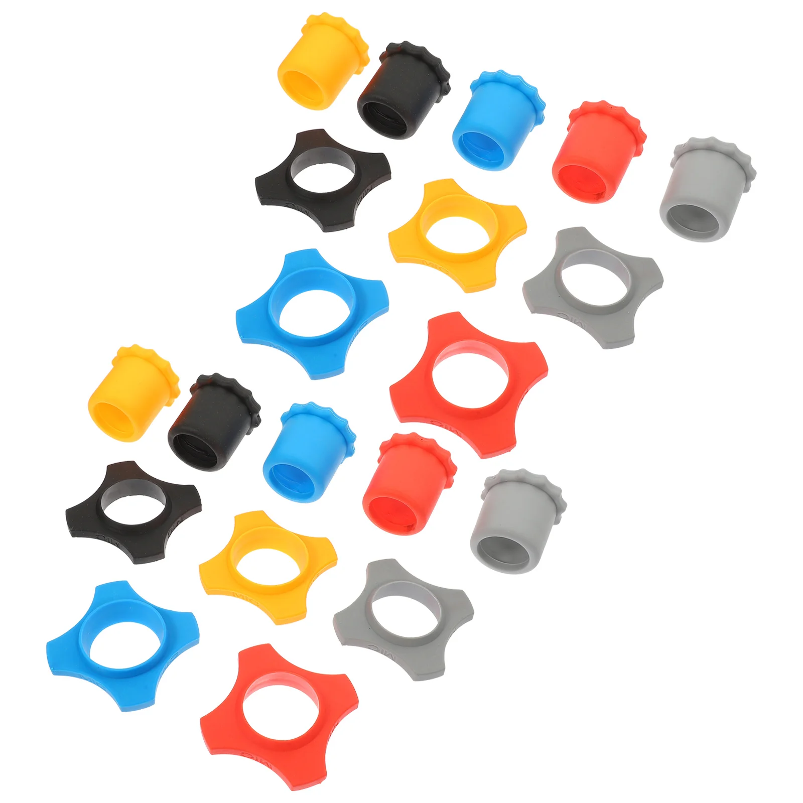 

10 Sets Microphone Skid Ring Anti-roll Rings for Wireless Speaking Anti-fall Protective Rubber