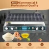 Mini Dutch Pancake Maker, 110V Muffin Waffle Maker, Hotcakes Machine, Non-stick Dorayaki Maker, Poffertjes Pan, Maquina Para Min 2