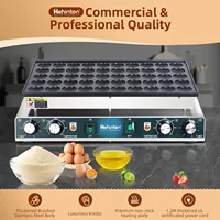 Mini Dutch Pancake Maker, 110V Muffin Waffle Maker, Hotcakes Machine, Non-stick Dorayaki Maker, Poffertjes Pan, Maquina Para Min 2