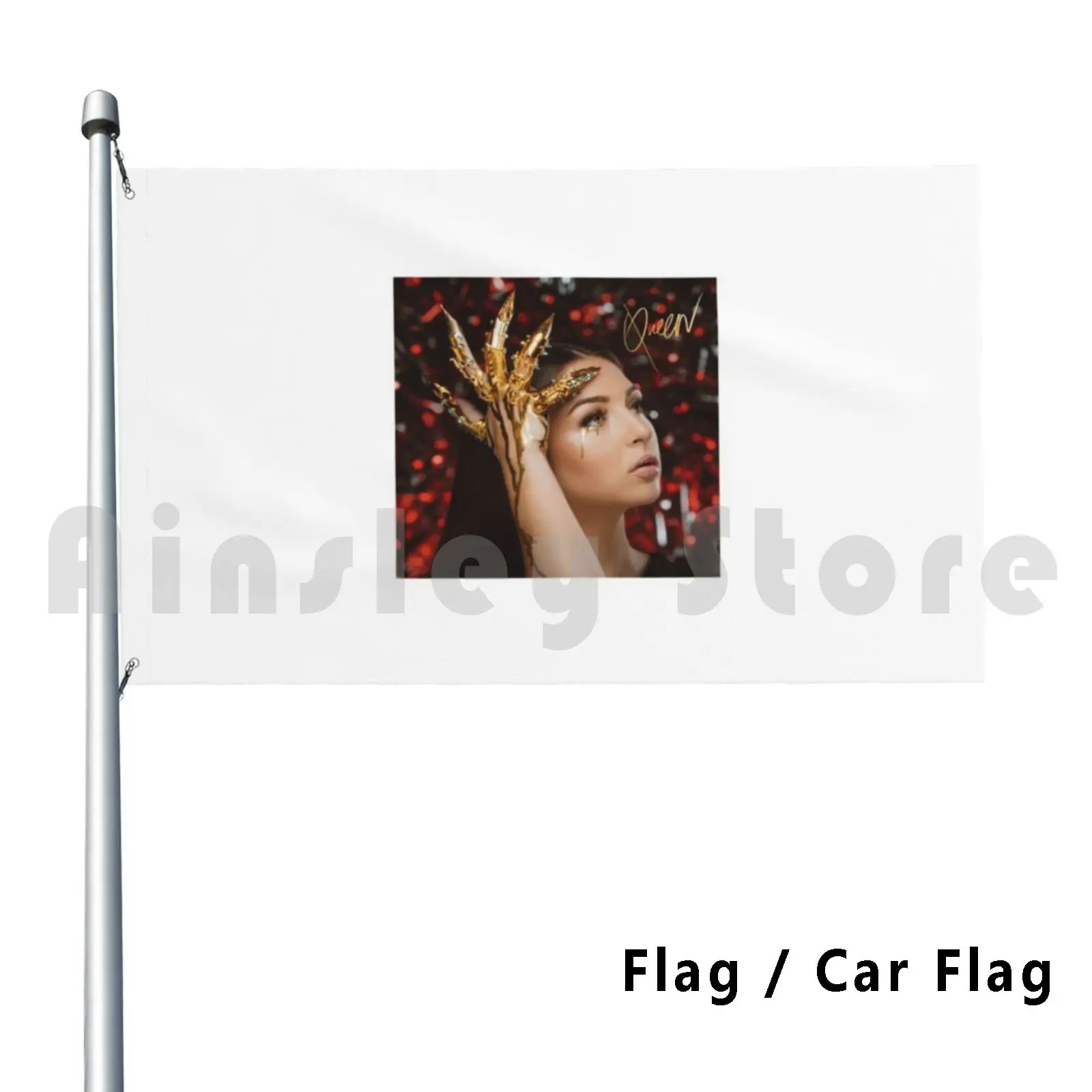 Best Seller-Eva Queen Album Cover Merchandise Outdoor Decor Flag Car Flag Eva Queen Album Cover Eva Queen Album