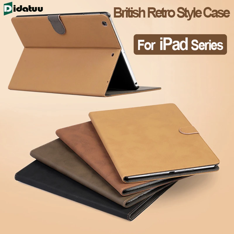 Retro Britânico para Ipad Capa Fosco Negócios Ipad Air Air 10.9 Pro 11 Mini 10 Case