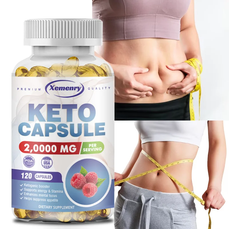 

Newly upgraded ketone capsules for detoxification, intestinal cleansing, appetite control, and fat burning agent