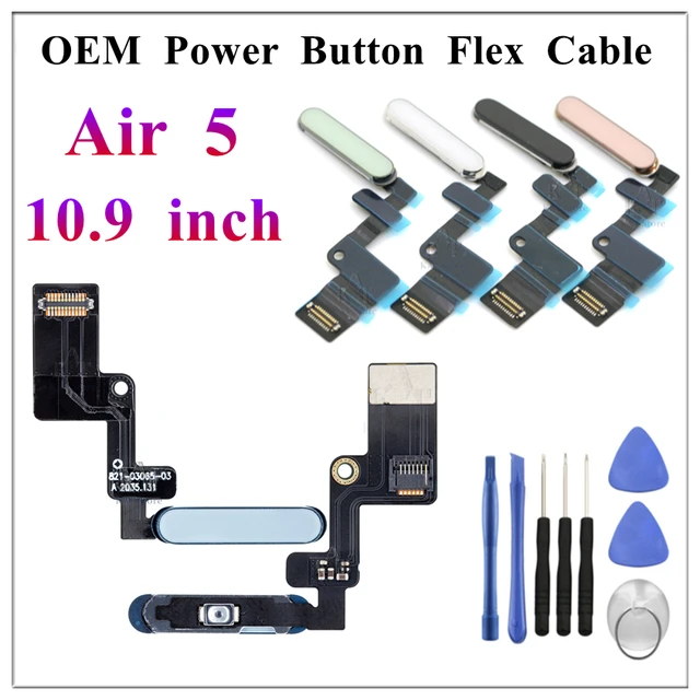 スイッチで電源ボタン、ipad air 5、10.9 