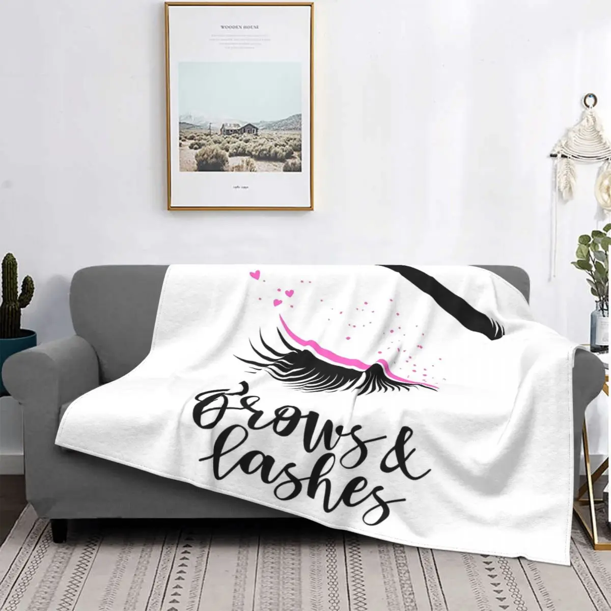 

Brows And Lashes Eyelash Blanket Flannel Summer Beautiful Eyes Breathable Throw Blankets for Bedding Travel Bedding Throws