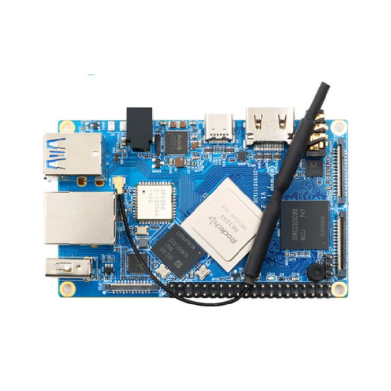 Orange Pi 4 Orangepi4 Development Board Rk3399 4gb DDR4 Dual Screen Difference Display Orange Pie