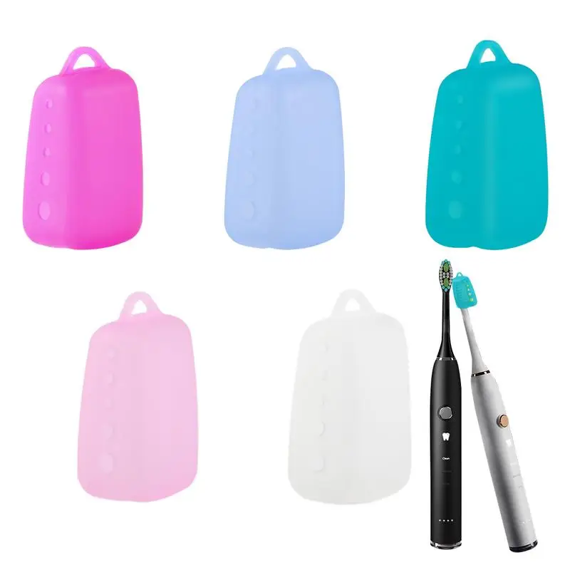 

Toothbrush Box Holder Cover Bathroom Accessories Travel Storage Dust proof Case for camping bathroom With Ventilation Holes