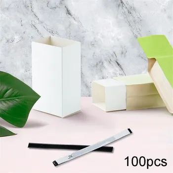 Bag White Coffee 100pcs strip Sealing Peel Ties Plastic Ties and Tin Stick Tools & Home Improvement Office Organization Drawers 6