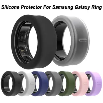 Custodia protettiva in silicone Smart Ring Custodia protettiva in silicone elastico antigraffio Accessori resistenti al sudore per Samsung Galaxy Ring