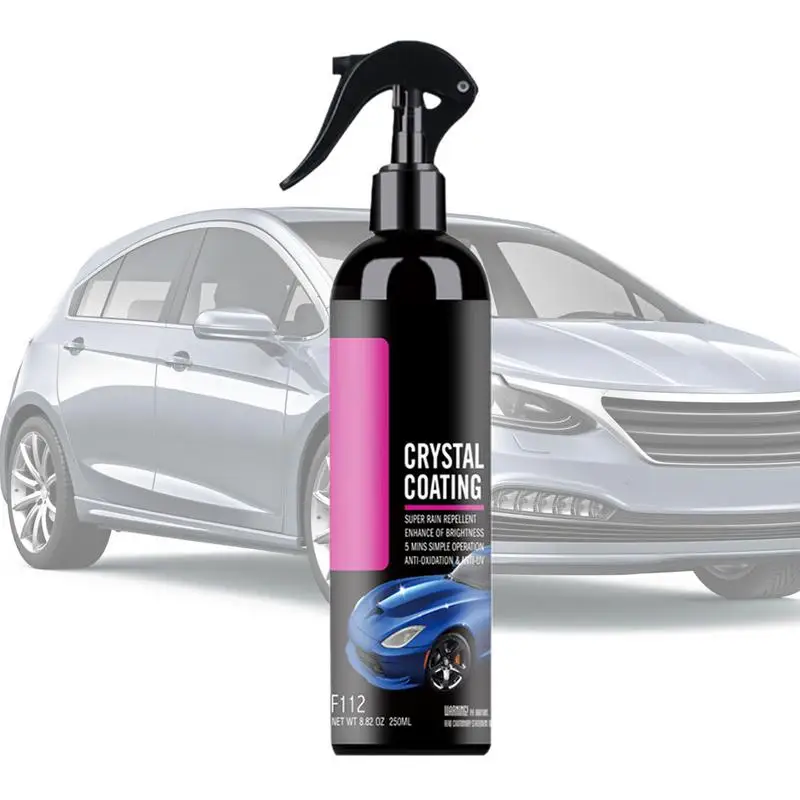 250ml Hydrophobic Scratch Remover Spray Paint Sealant Coating Maintenance Spray Paint Wax Sealant High Gloss Ceramic Coating