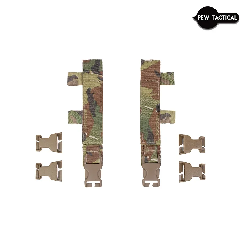 PEW Tactical HSP Style Flatpack Piggyback Straps Quick Release Airsoft Tactical Vest Accessories