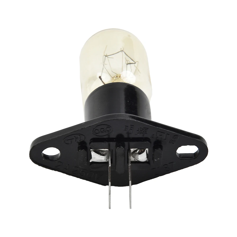 Description Picture 3 of item1 Microwave Bulb Refrigerator Lighting Bulb Base Design With Holder Replacement 250V 2A 20W Suitable For Midea Brands