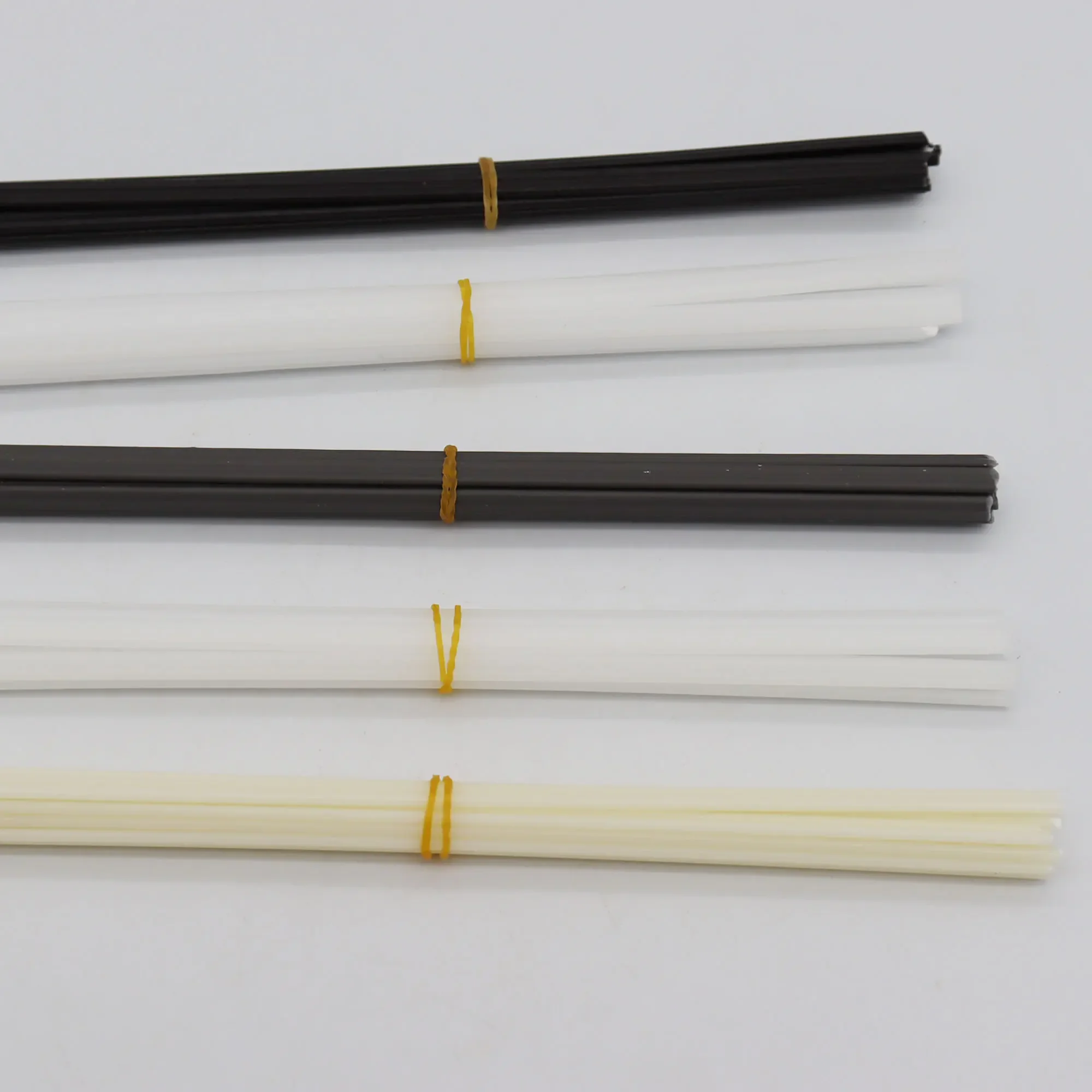 50pcs Plastic Welding Rods Bumper Repair ABS/PP/PVC/PE Welding Sticks Soldering Supplies 20CM