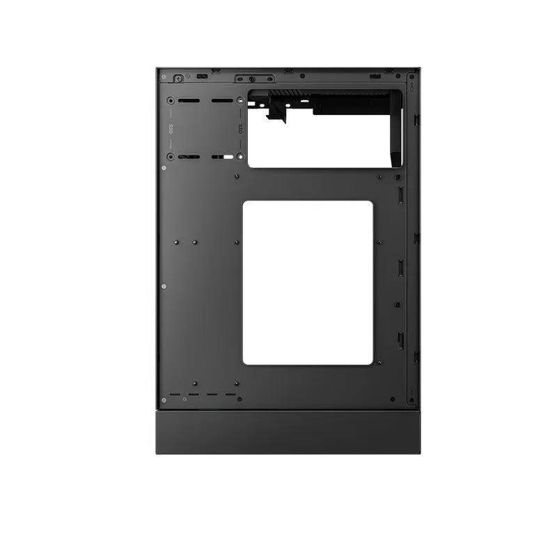 디피쿨 CH170 플러스 MATX 수직 섀시, 240 수냉식, 164mm 공냉식 지원, 타입-C 인터페이스, 화이트 컴퓨터 섀시