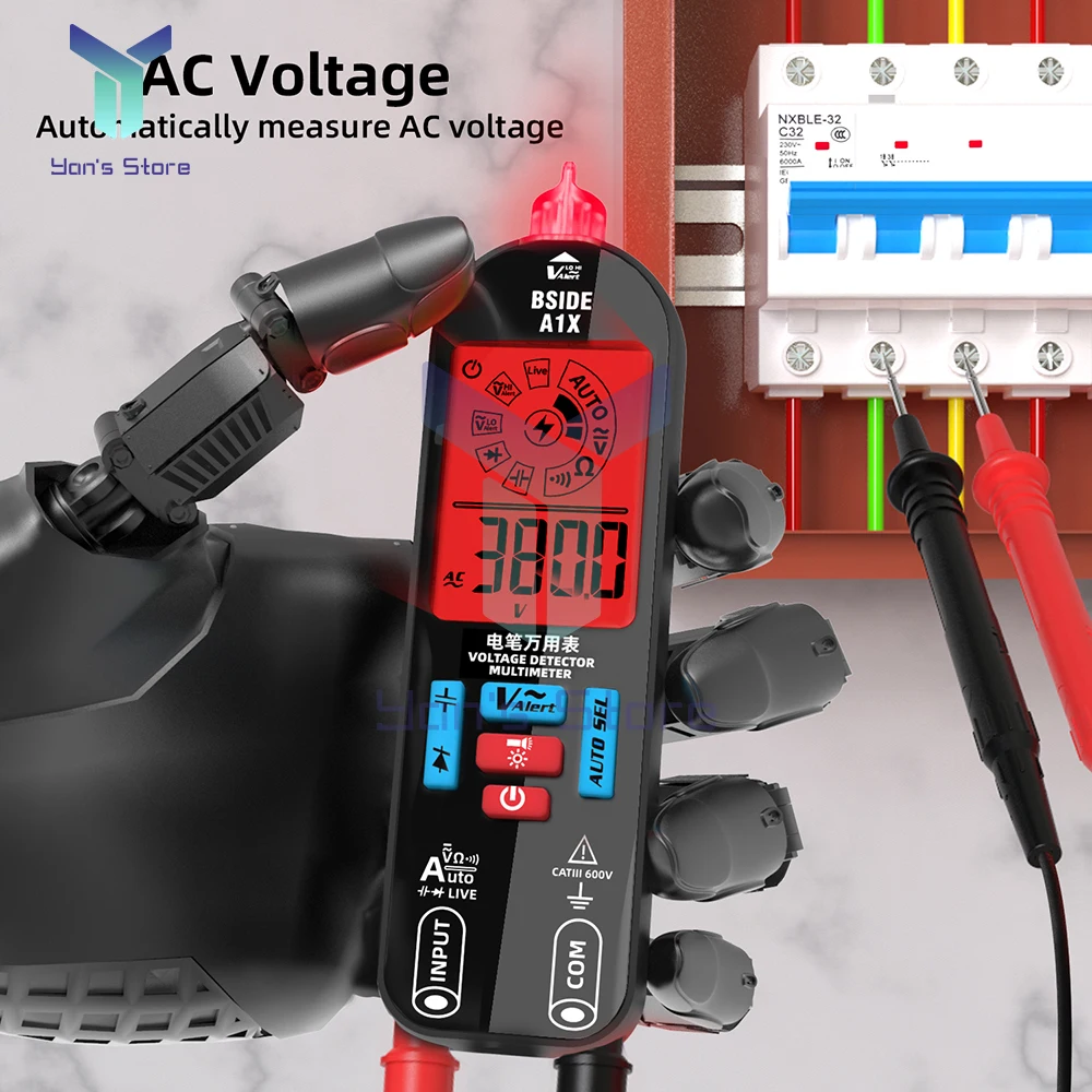 Digital Multimeter Multimeter Tester 1Set BSIDE A1X Mini LCD Digital