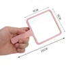 Handheld Makeup Mirror Square Makeup Vanity Mirror with Handle Hand Mirror SPA Salon Compact Mirrors Cosmetic Mirror for Women 6