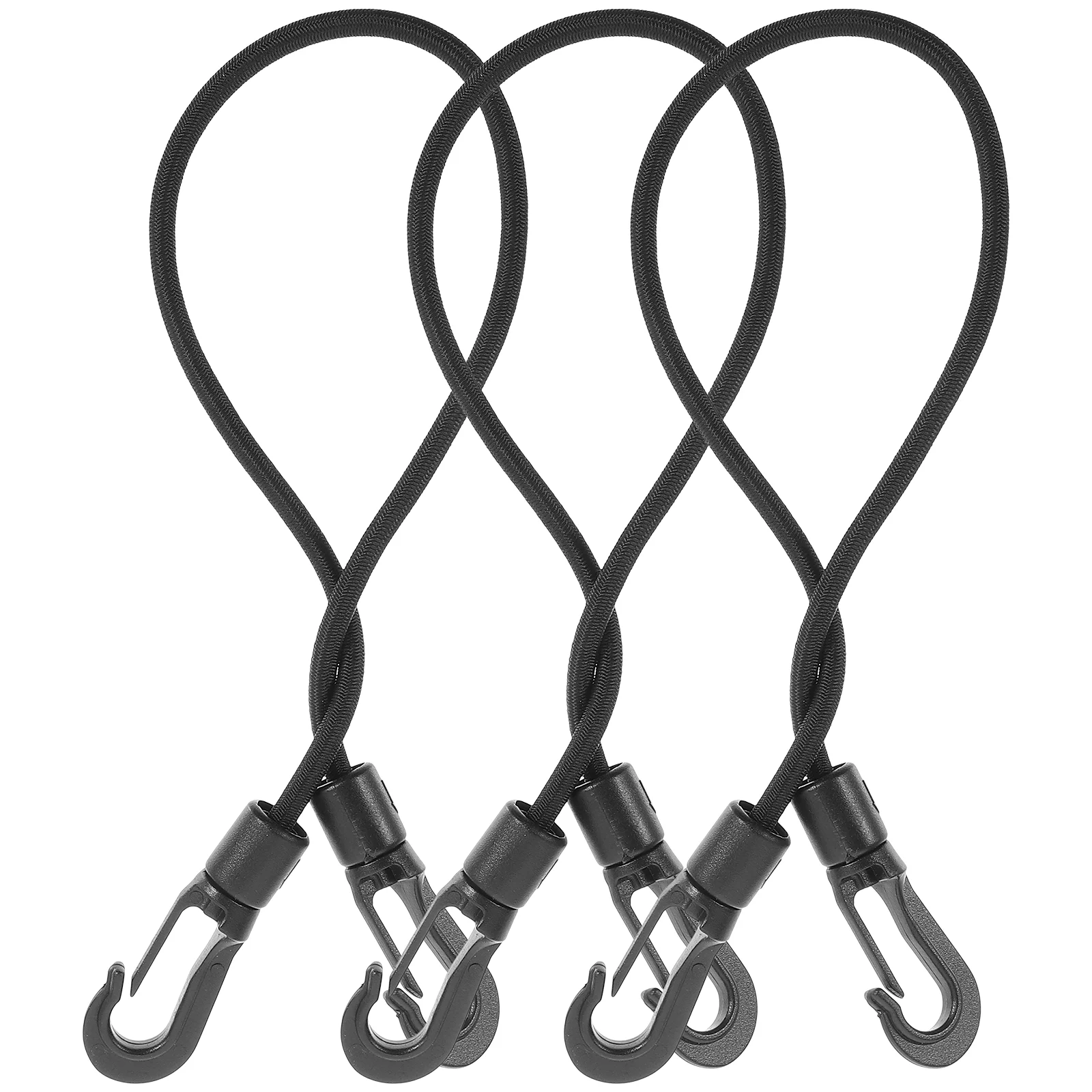 3 Pcs Elastic String Hook Kayak Supplies Heavy Duty Line Docking