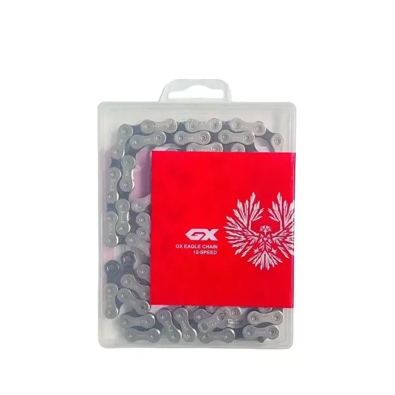 12 Speed Power Chain for Mountain Bike Silvery Color 12S GX Bicycle Bike Chain 12V 126L for MTB Parts