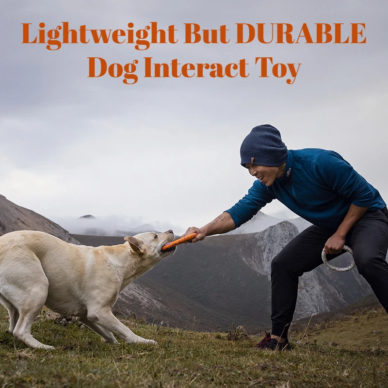 

Super Durable Tug of War Dog Toys Lightweight Interactive Dog Accessories Border Collie Extra Strong Clean Teeth Pet Products