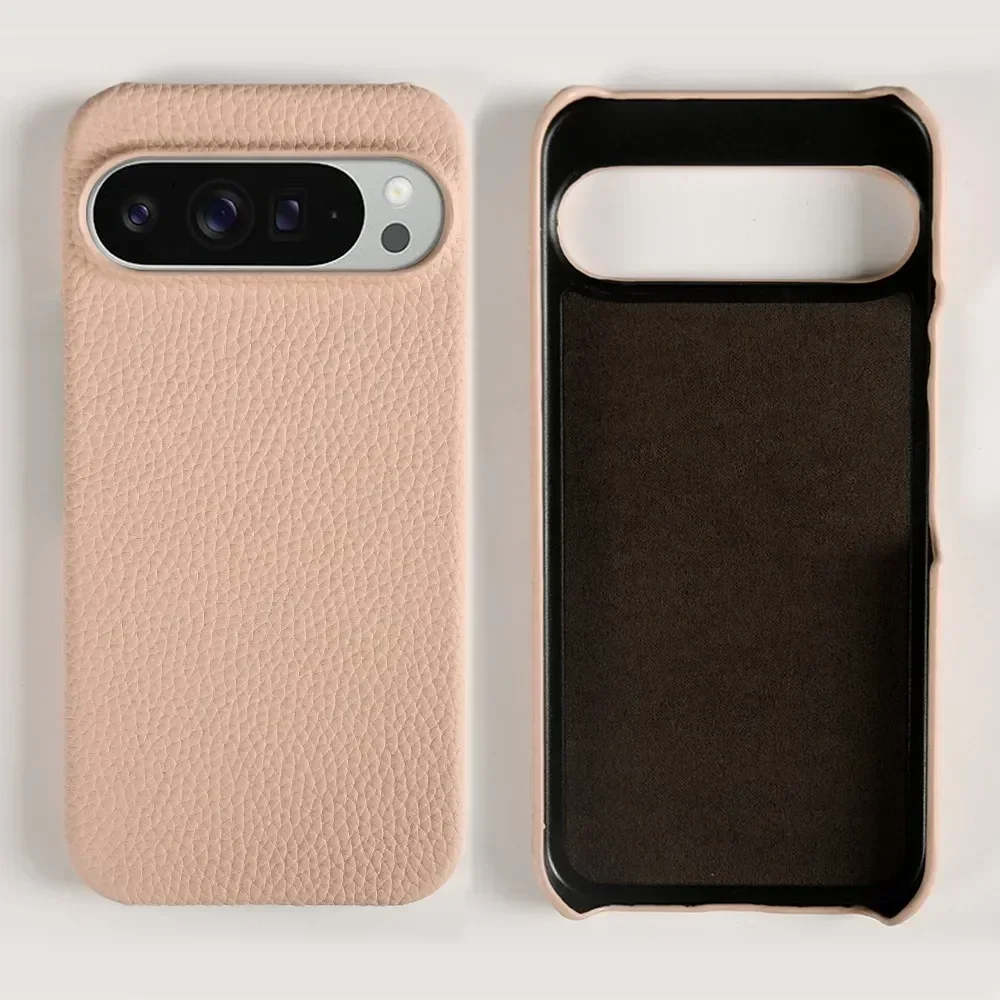 Vintage Genuine Leather Aesthetic Phone Case Cover