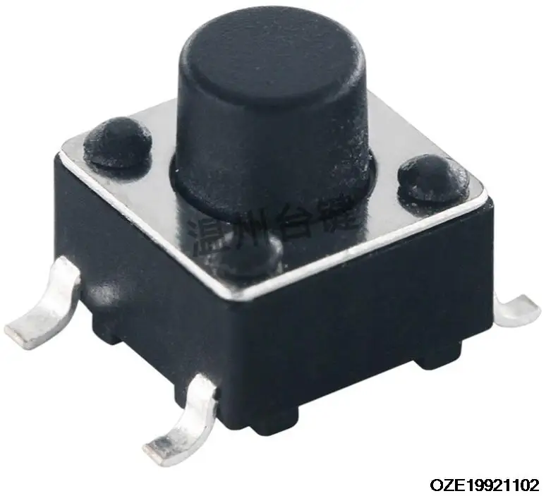 100 x Momentary Takt Tactile Push Button Switch SMD SMT Oberfläche Halterung 6x6x5mm